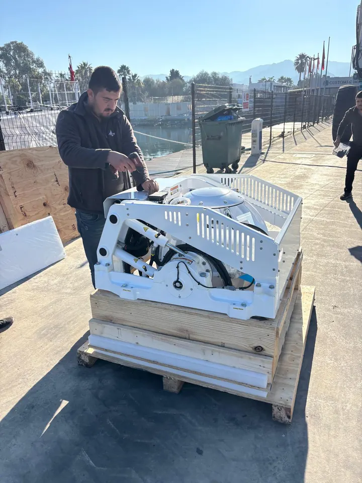 Seakeeper gyro stabilizer teslimatı ve kontrolü